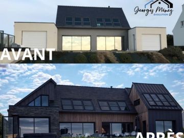 Une magnifique réalisation Georges Menez Evolution - Extension et rénovation d'habitations 😀

🏠Extension et surélévations sur les toitures terrasses en...